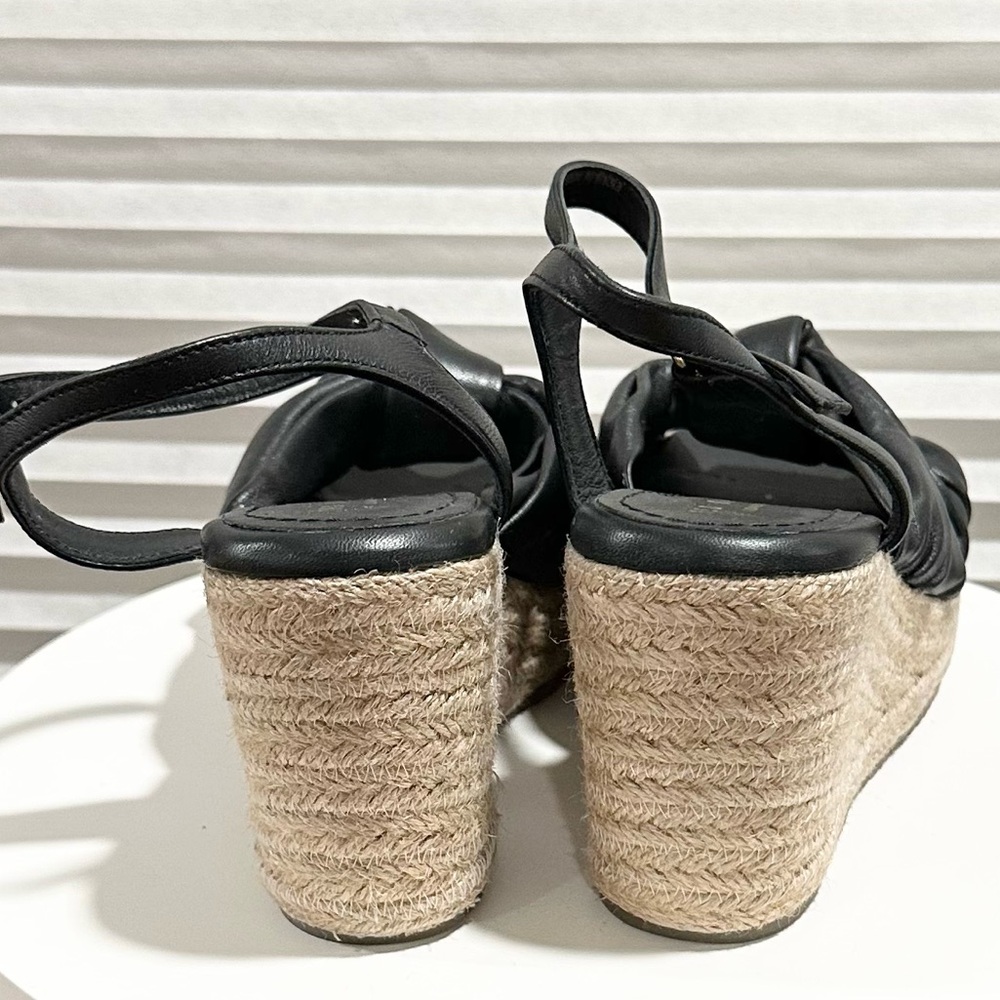 🌸TED BAKER🌸 Taymin Knotted Espadrille Wedge Sandal Size: 37 - Picture 8 of 12